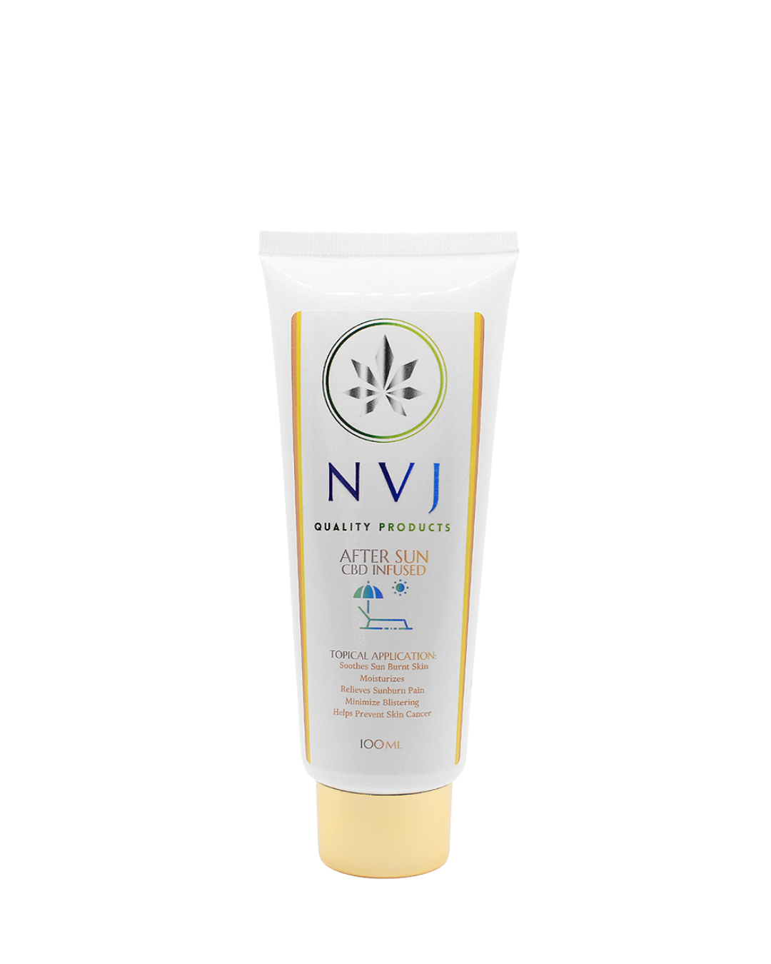 NVJ After‑Sun CBD Infused Lotion