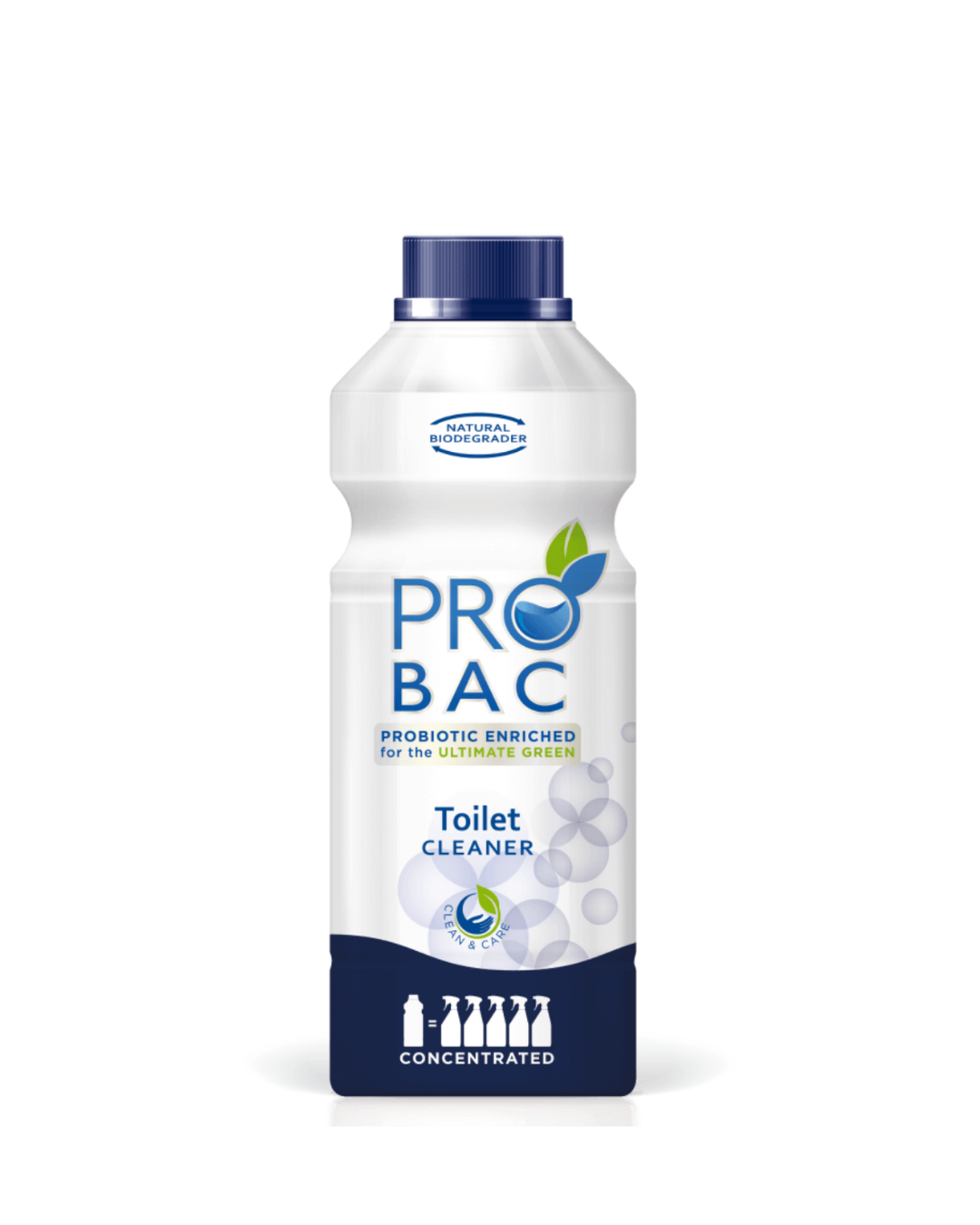 PROBAC Toilet Cleaner – 1L CONCENTRATE (5 REFILLS)