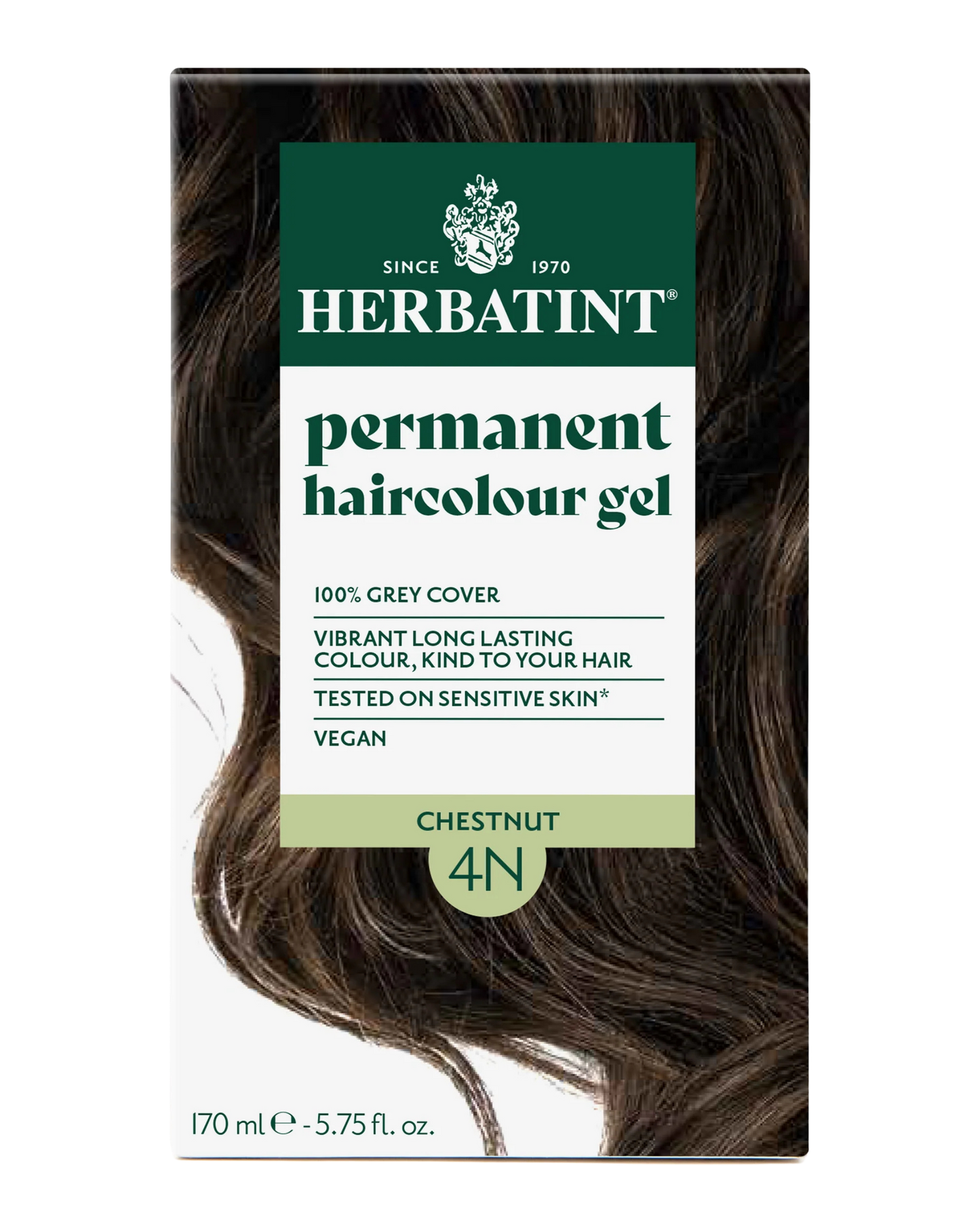 Herbatint 170ml Permanent Colour – 4N Chestnut