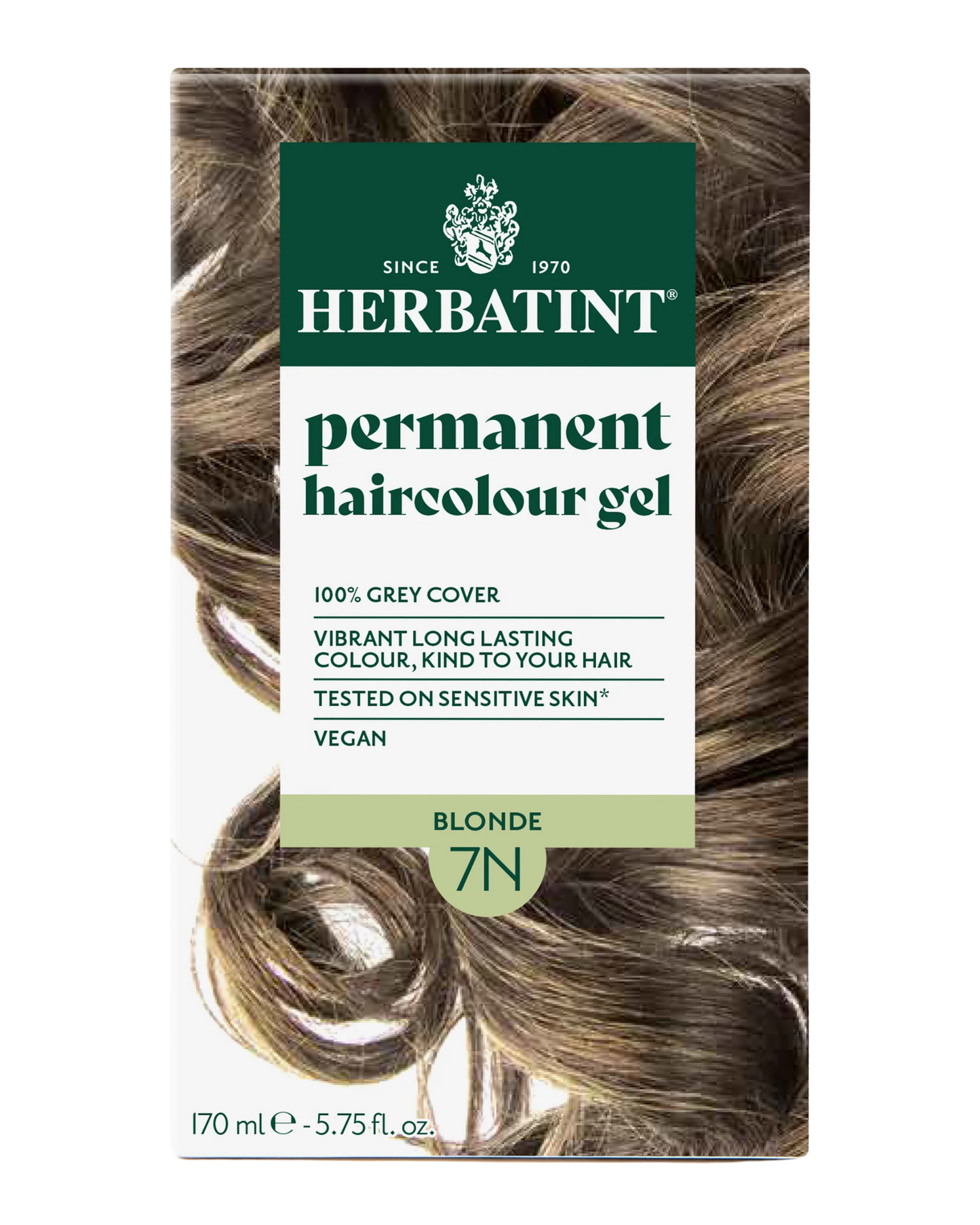 Herbatint 170ml Permanent Colour – 7N Blonde