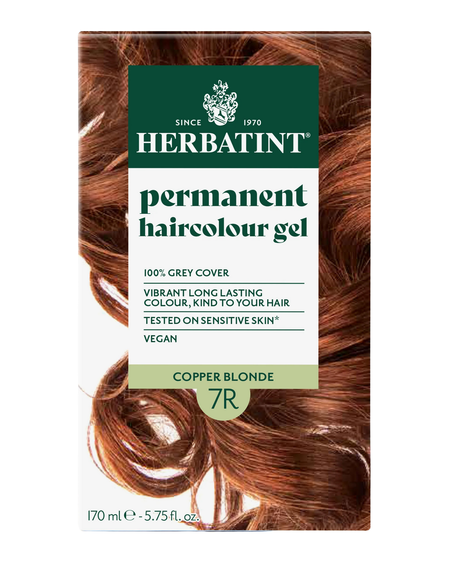 Herbatint 170ml Permanent Colour – 7R Copper Blonde