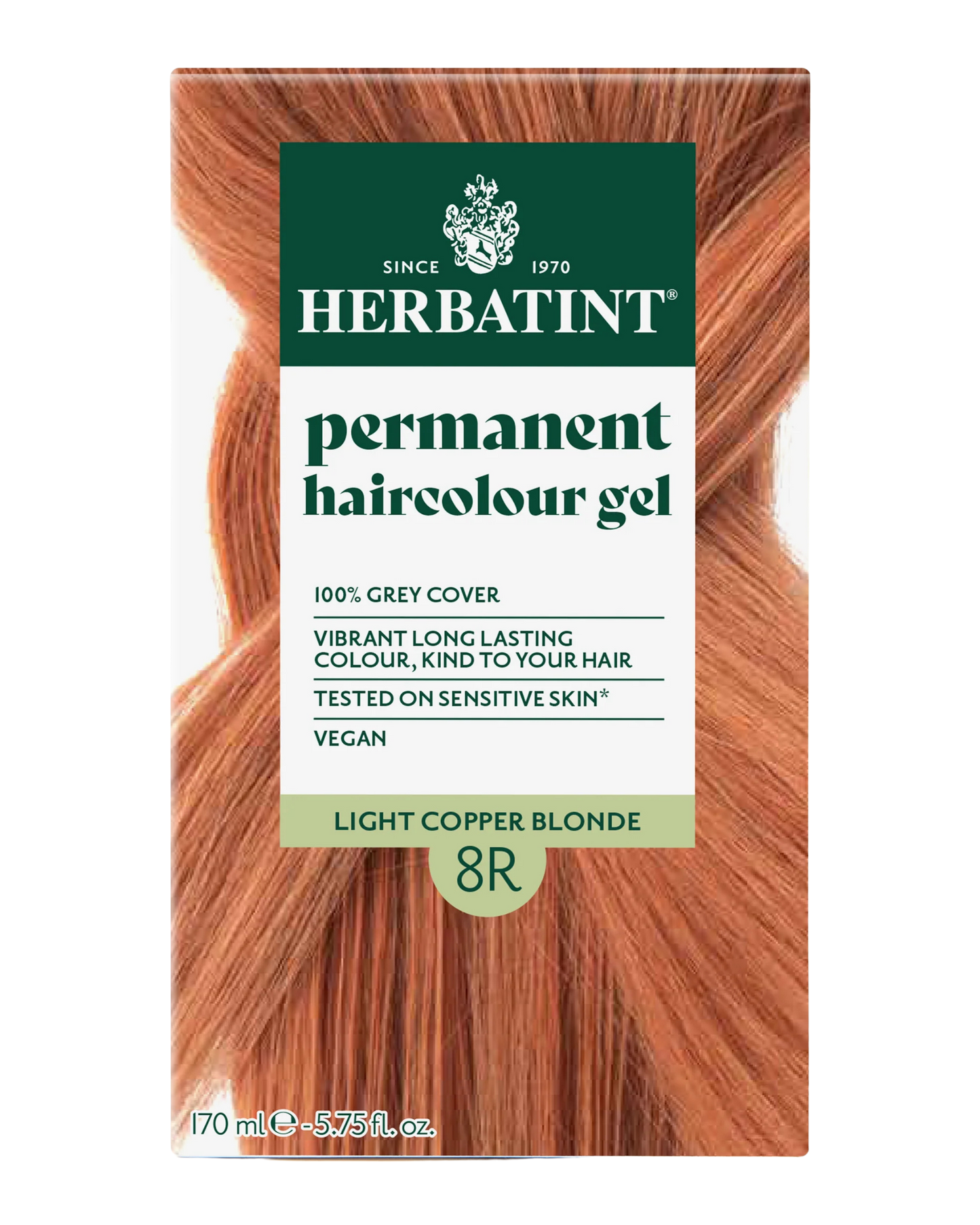 Herbatint 170ml Permanent Colour – 8R Light Copper Blonde