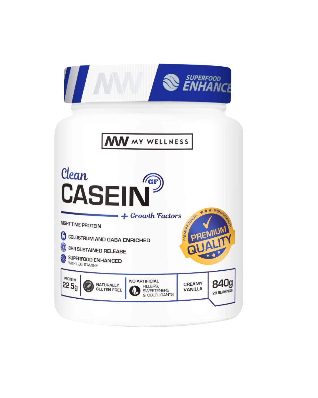 My Wellness Clean Casein Protein 840g