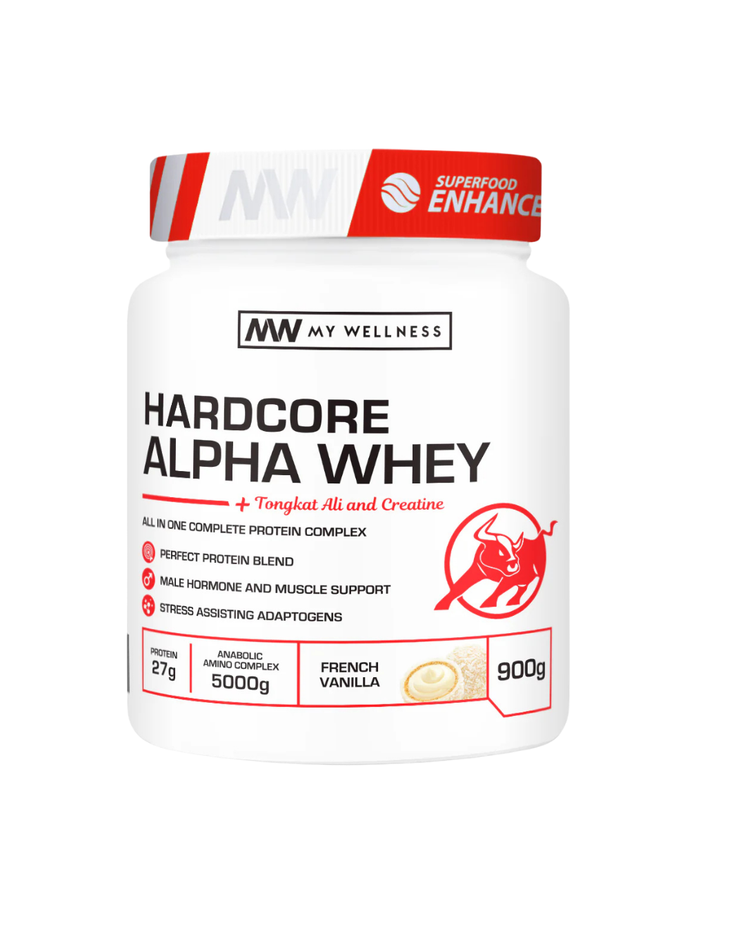 My Wellness Hardcore Alpha Whey 900g