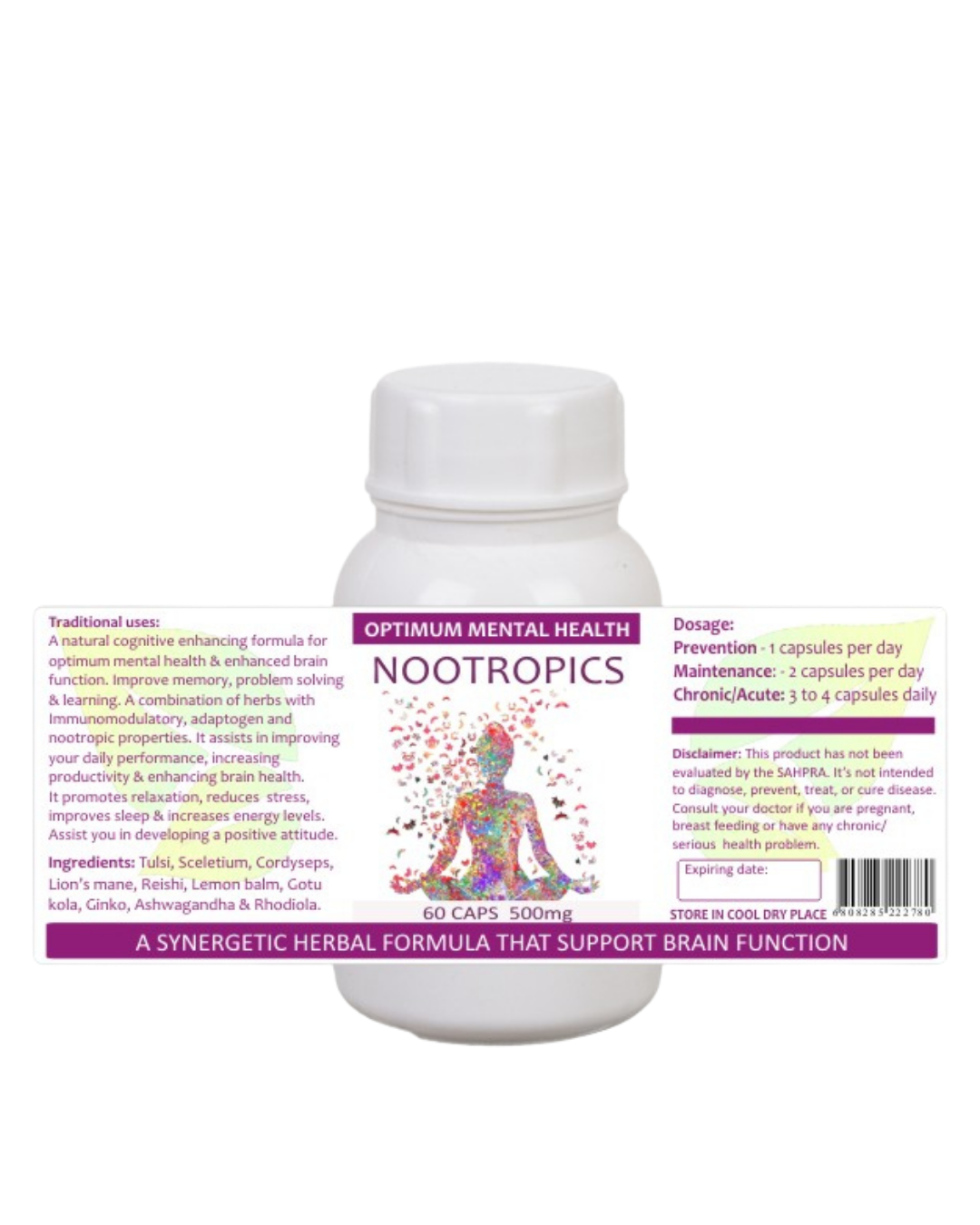 NVJ Brain Booster Nootropics