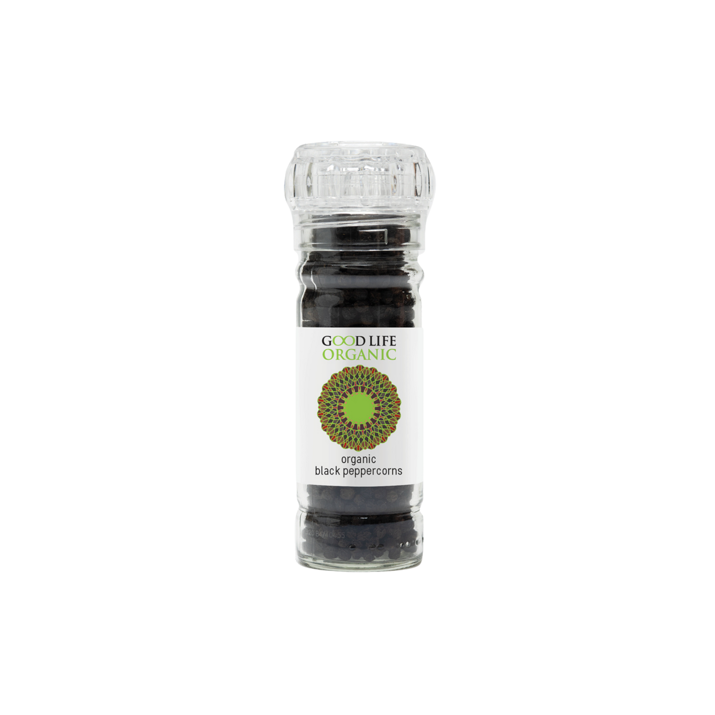 Organic Black Peppercorns 100ml (Grinder)