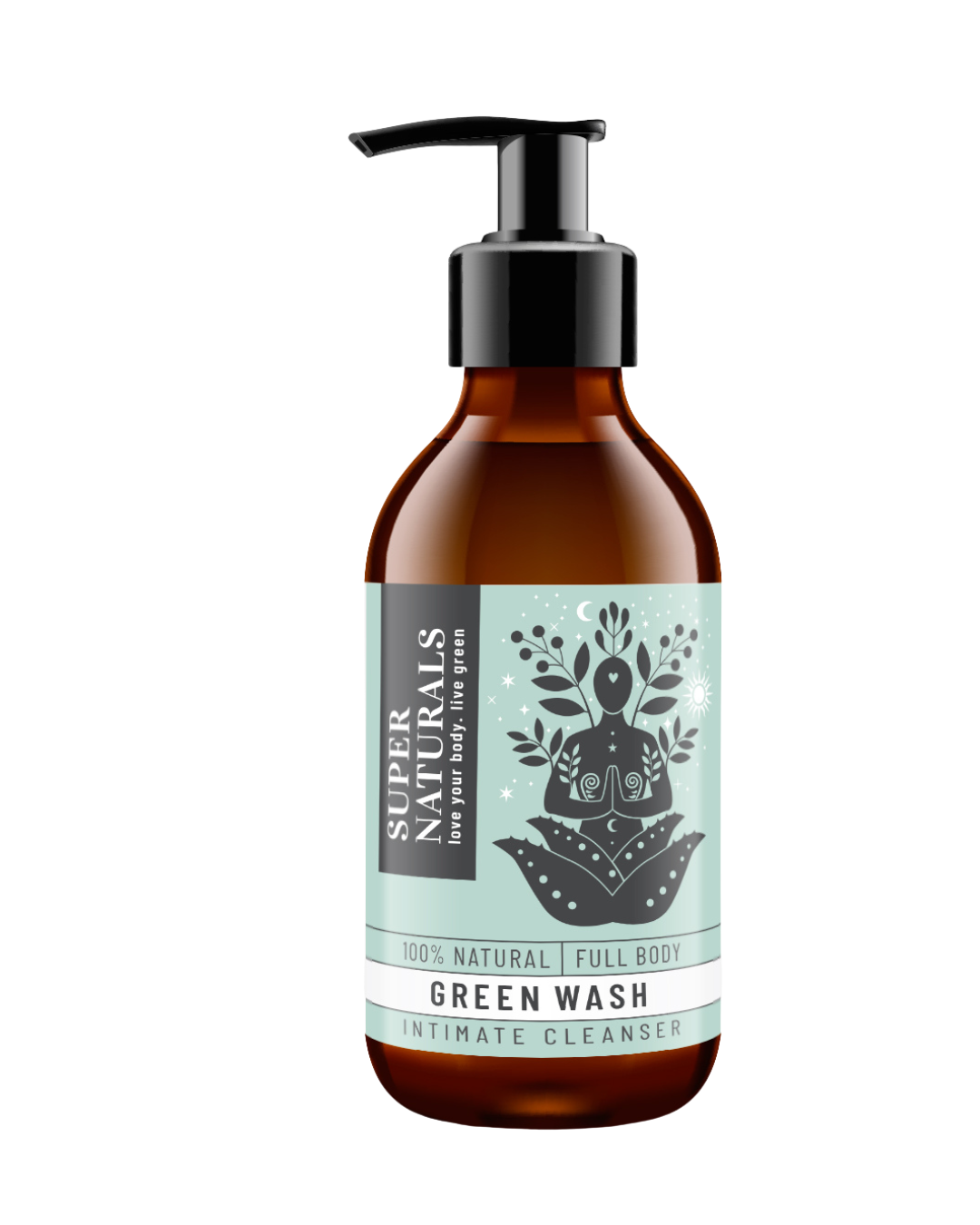 Super Naturals Green Wash Whole-Body Cleanser (200ml)