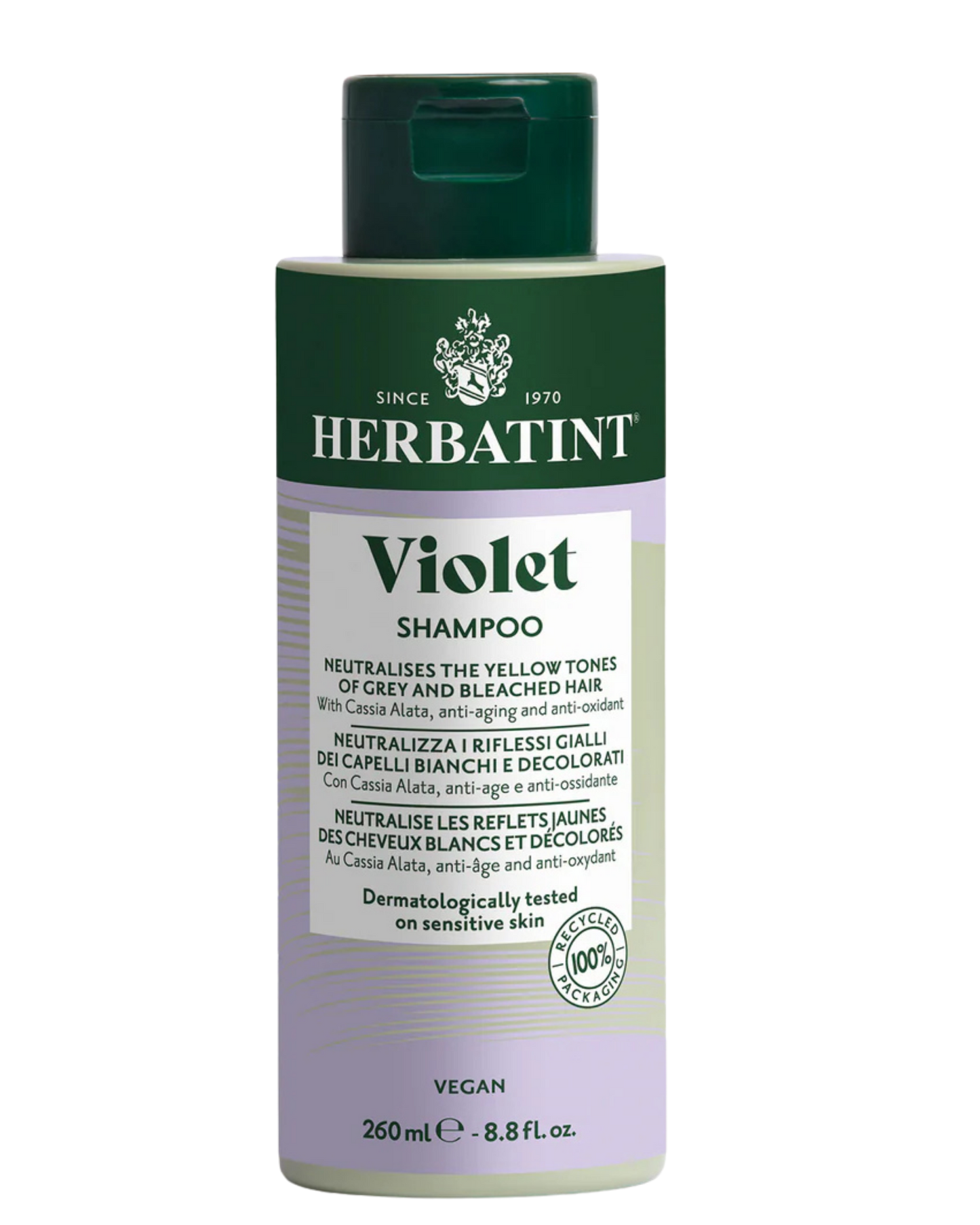 Violet Shampoo Anti-Yellow, 260 ml