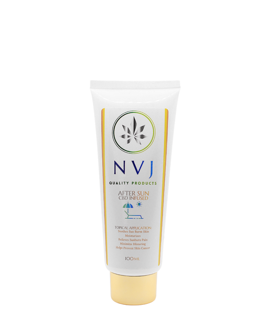 NVJ After‑Sun CBD Infused Lotion