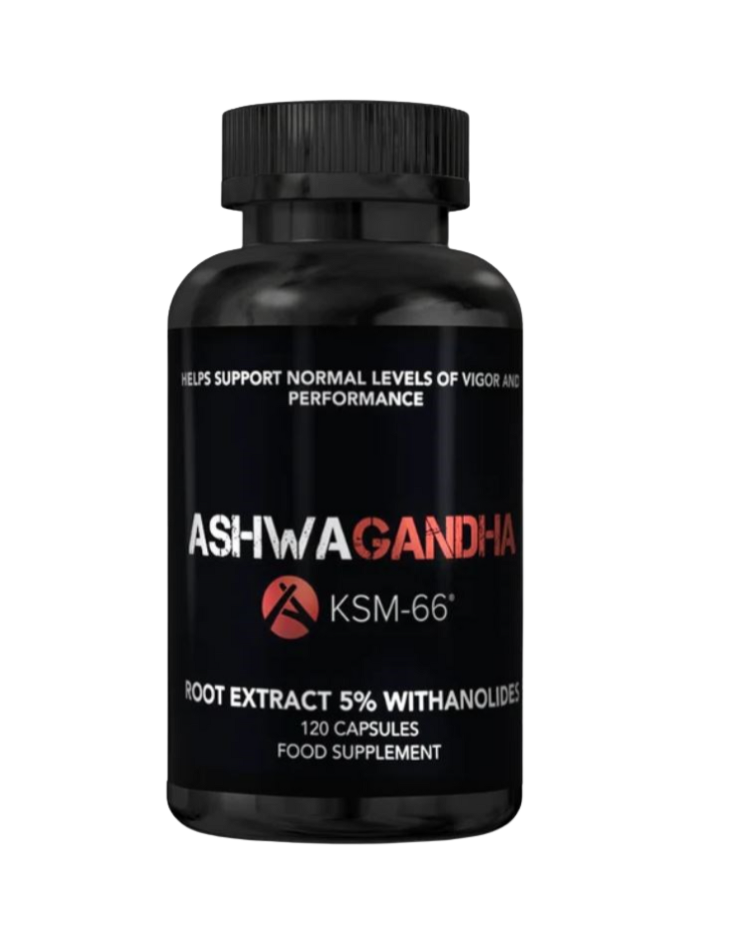 Ashwagandha KSM-66® Capsules (120 Caps) – Natural Stress & Hormone Balance