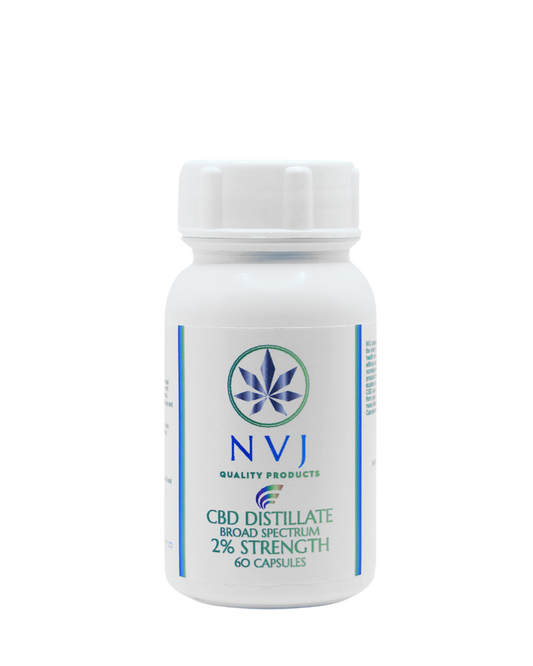 NVJ Broad‑Spectrum CBD Capsules 2%
