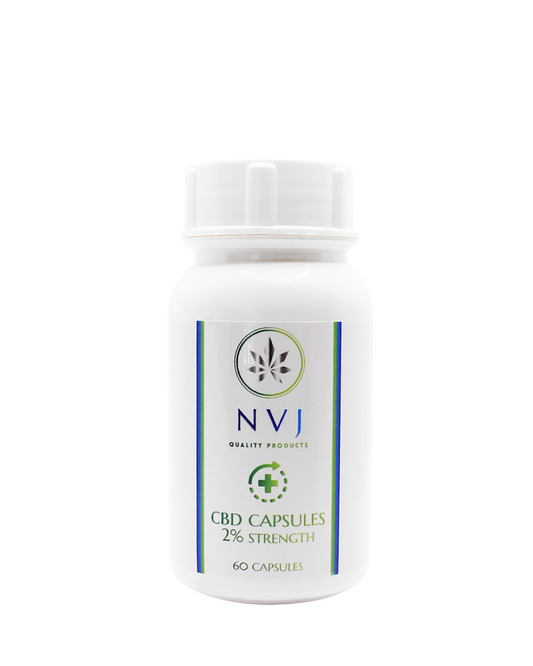 NVJ CBD Capsules 2% Strength