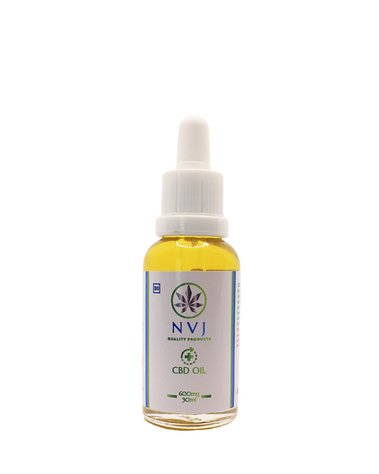 NVJ CBD Oil 600mg Strength – 30 ml