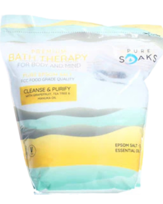 Cleanse & Purify Bath Soak – 3.75 kg