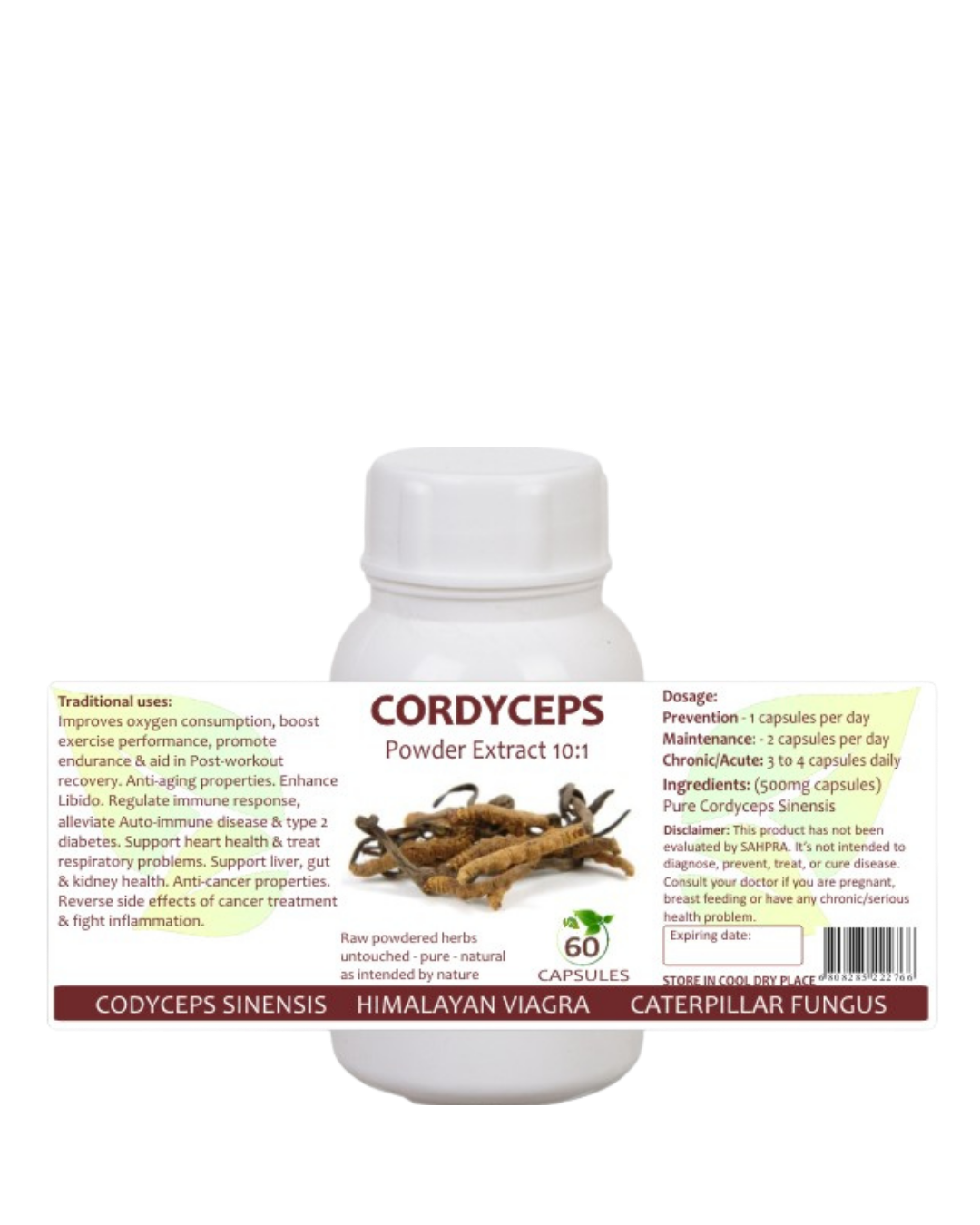 NVJ Cordyceps Capsules