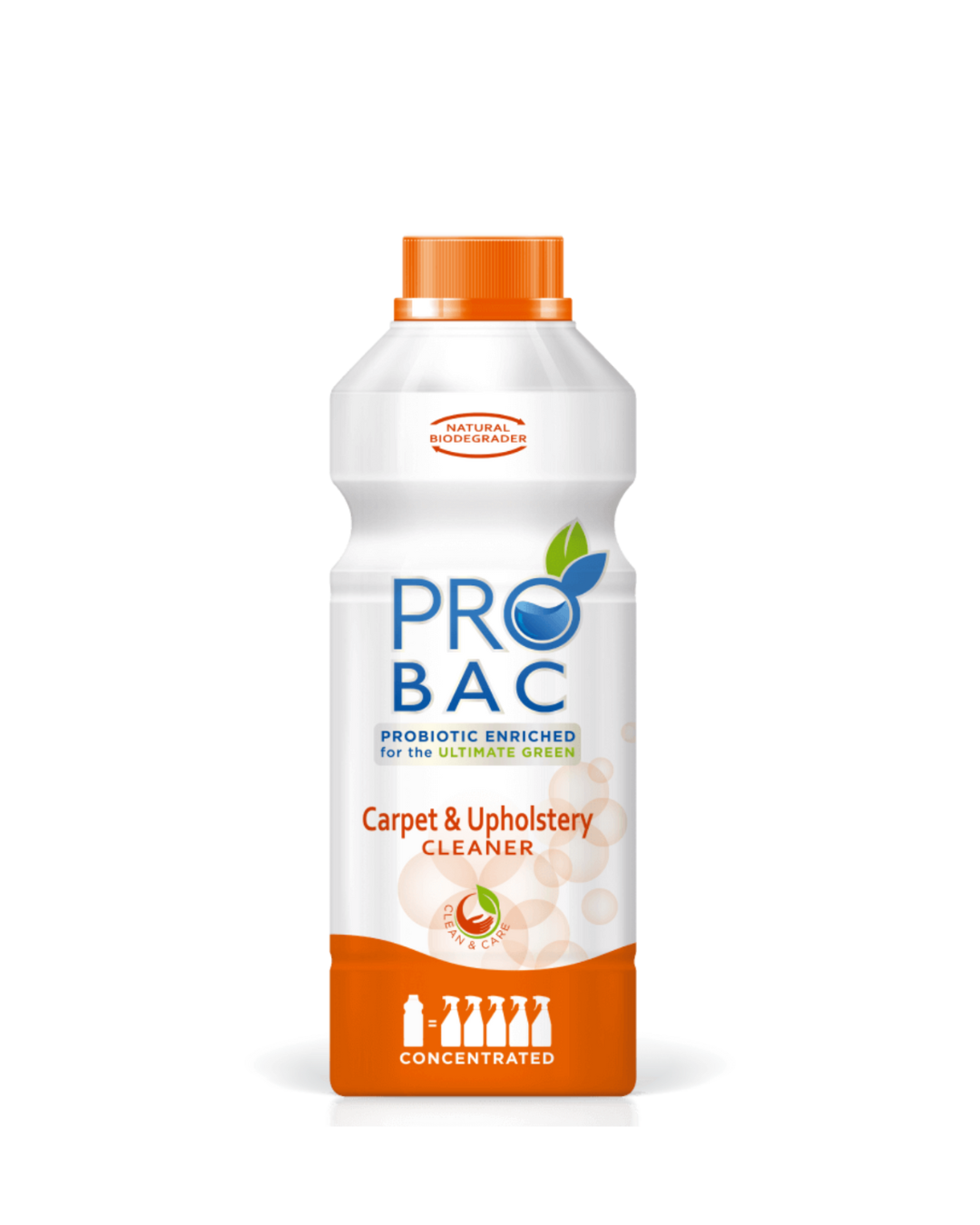 PROBAC Carpet & Upholstery Cleaner – 1L CONCENTRATE (5 refills)