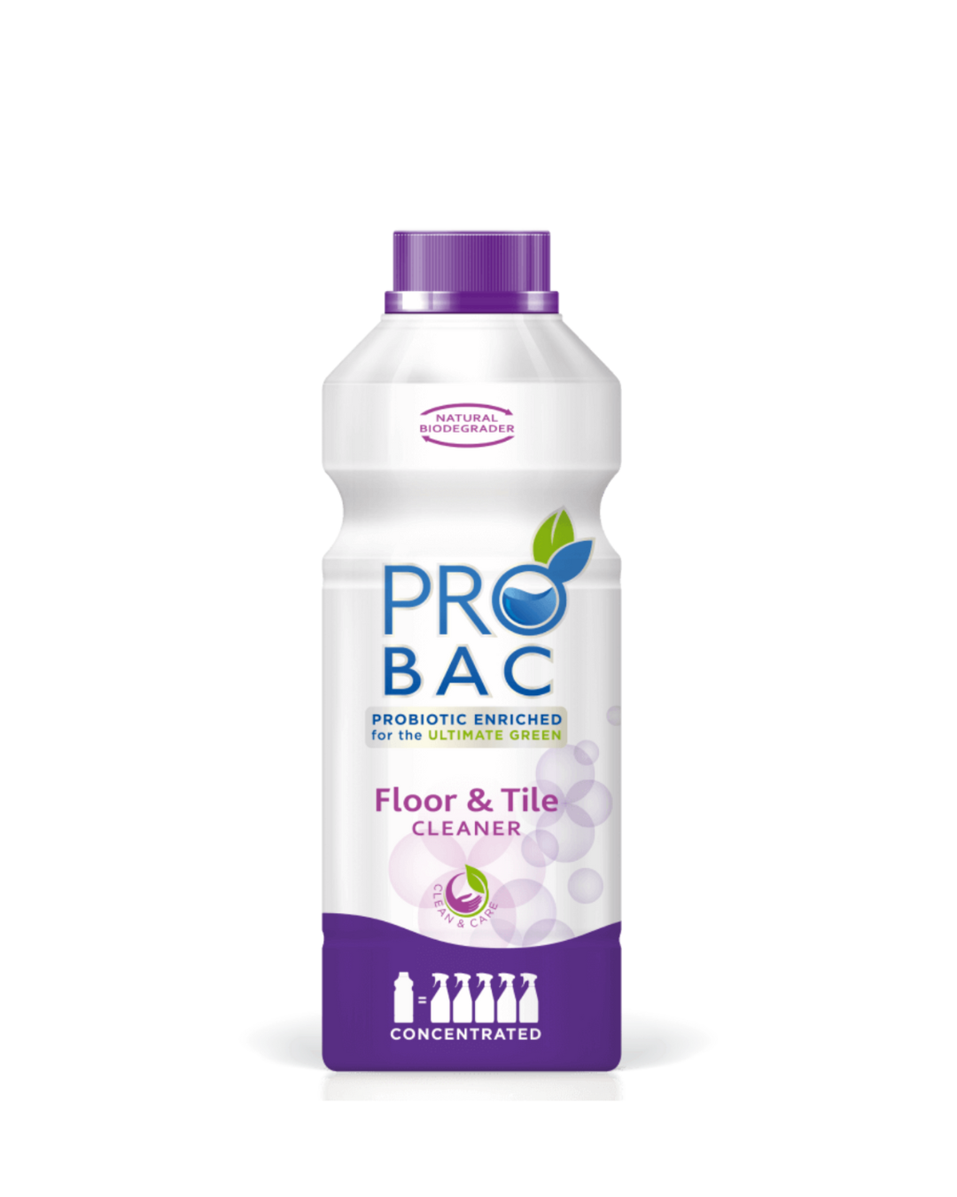 PROBAC Floor & Tile Cleaner – 1L CONCENTRATE (5 refills)