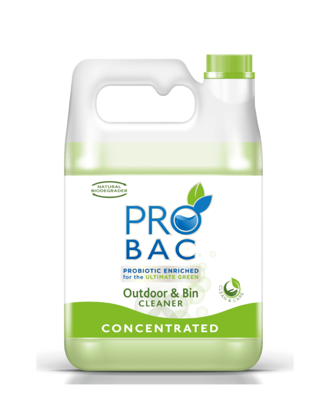 PROBAC Outdoor & Bin Cleaner – 5L CONCENTRATE (25 REFILLS)