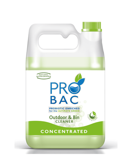 PROBAC Outdoor & Bin Cleaner – 5L CONCENTRATE (25 REFILLS)