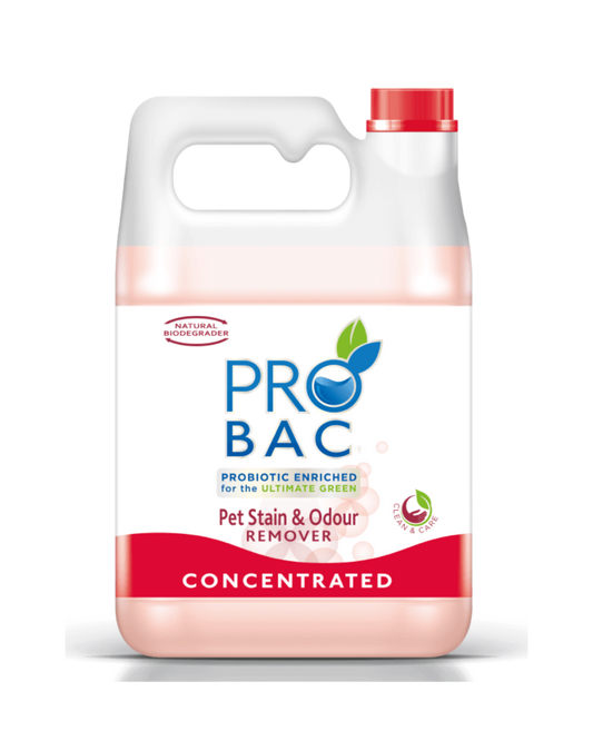 PROBAC Pet Stain & Odour Remover – 5L CONCENTRATE (25 REFILLS)