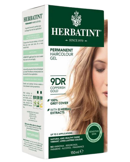 Herbatint 150ml Permanent Colour – 9DR Copperish Gold