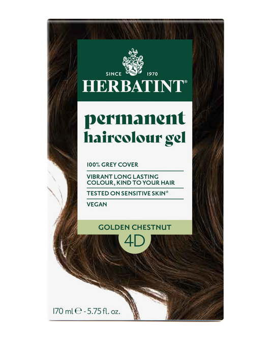 Herbatint 170ml Permanent Colour – 4D Golden Chestnut