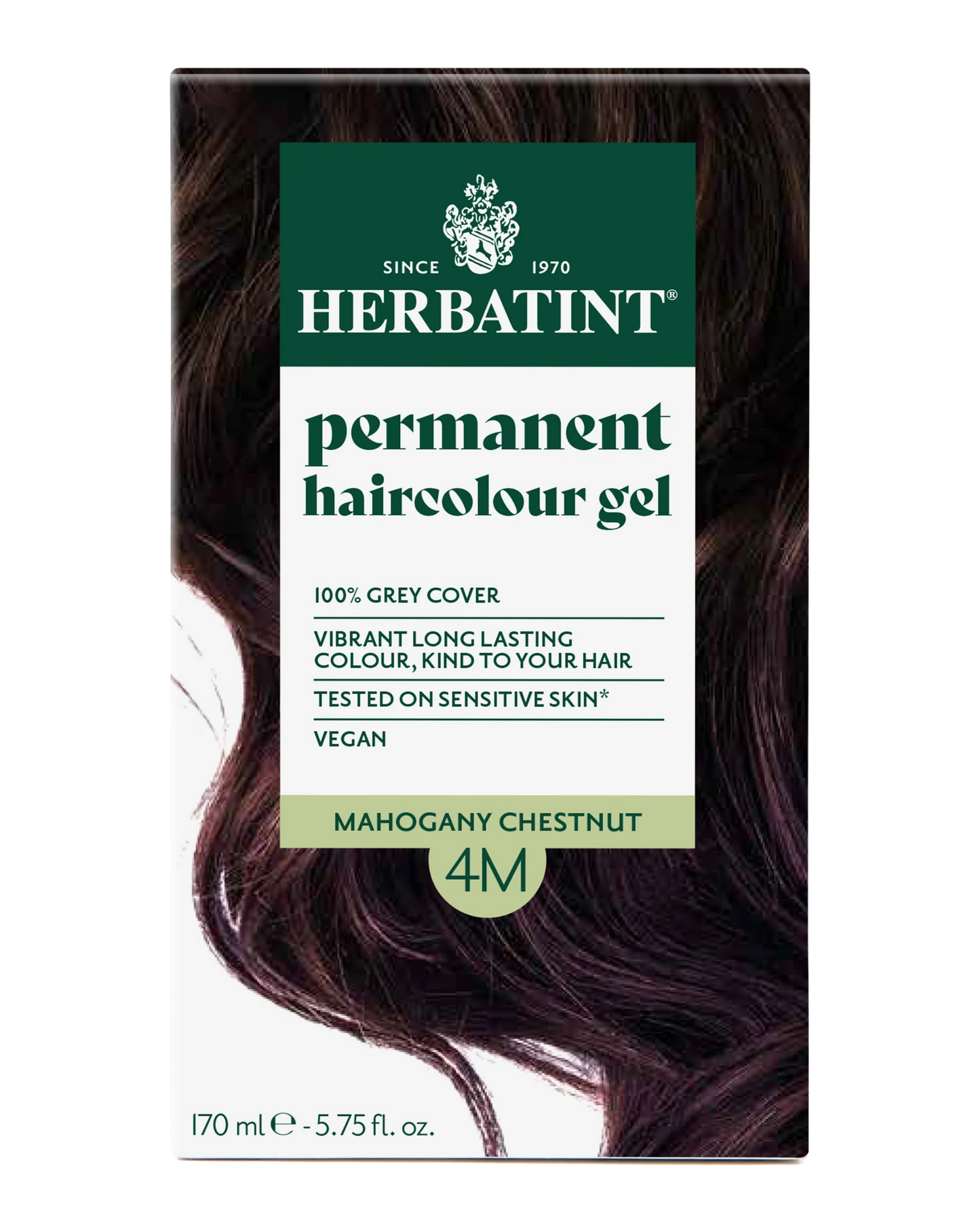 Herbatint 170ml Permanent Colour – 4M Mahogany Chestnut
