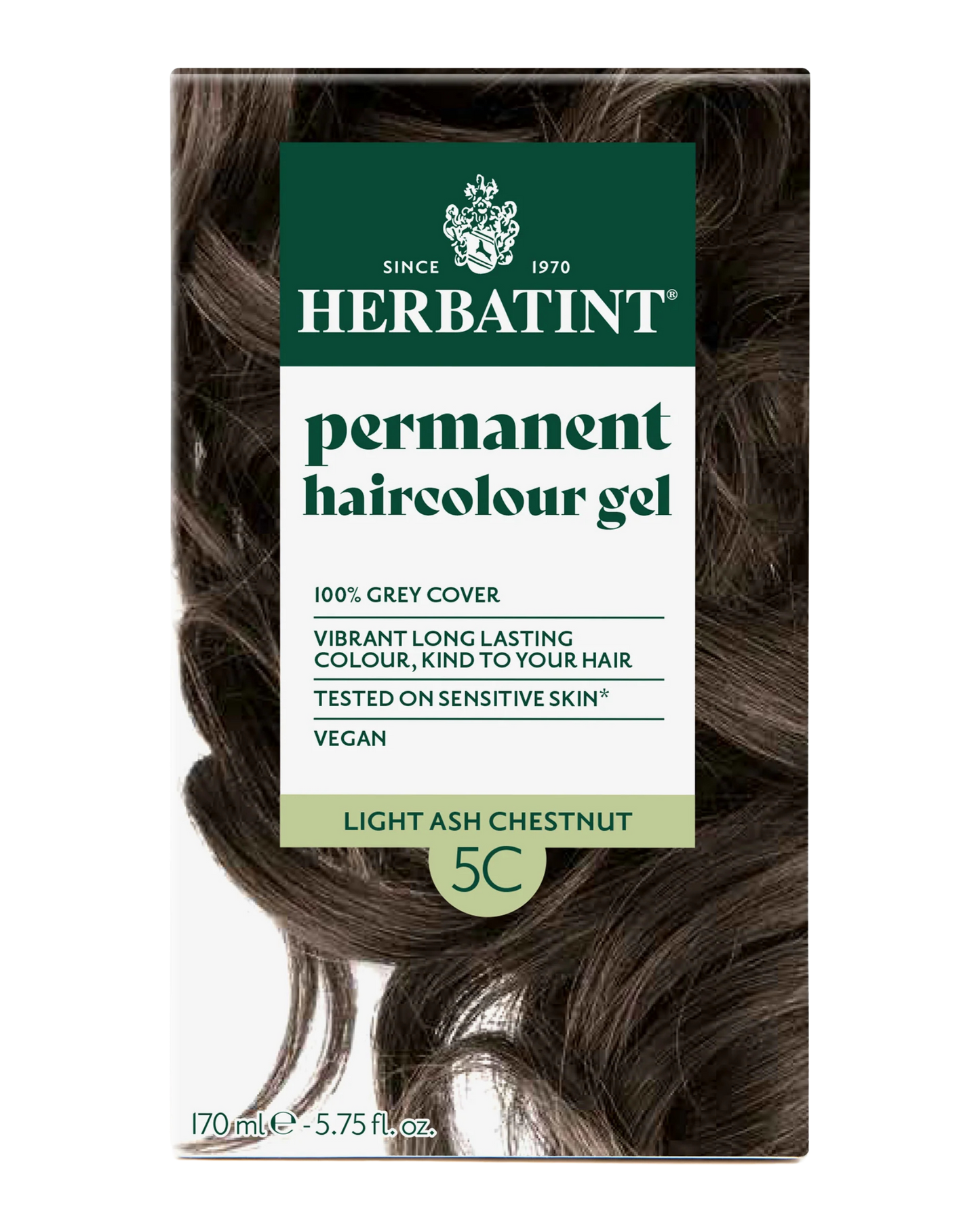 Herbatint 170ml Permanent Colour – 5C Light Ash Chestnut