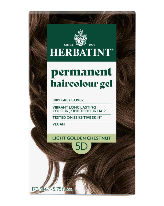 Herbatint 170ml Permanent Colour – 5D Light Golden Chestnut
