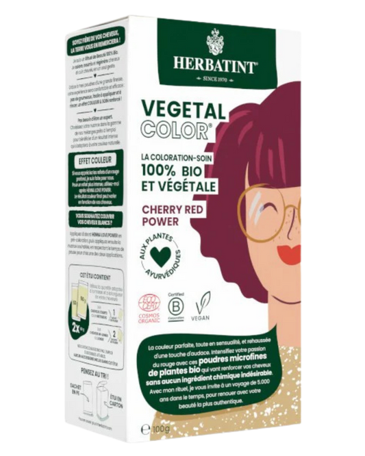 Herbatint Vegetal Colour – Cherry Red Powder