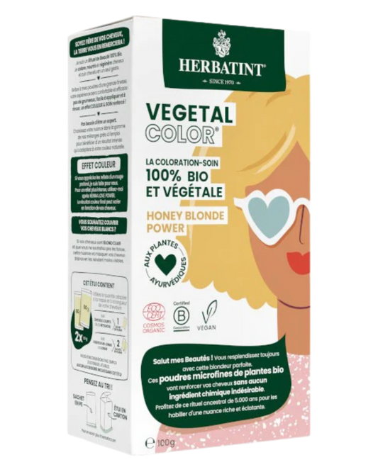 Herbatint Vegetal Colour – Honey Blonde Power