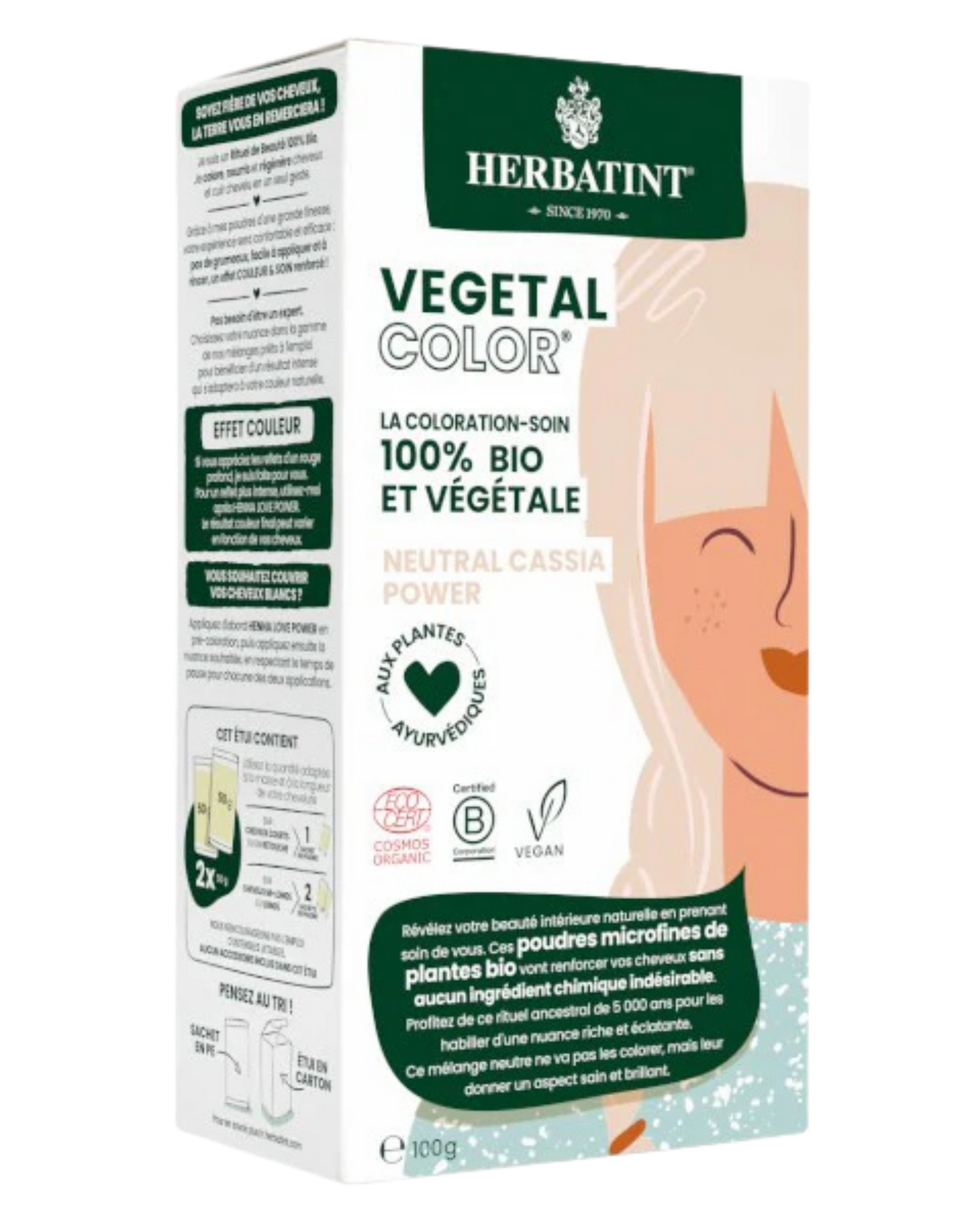Herbatint Vegetal Colour – Neutral Cassia Powder