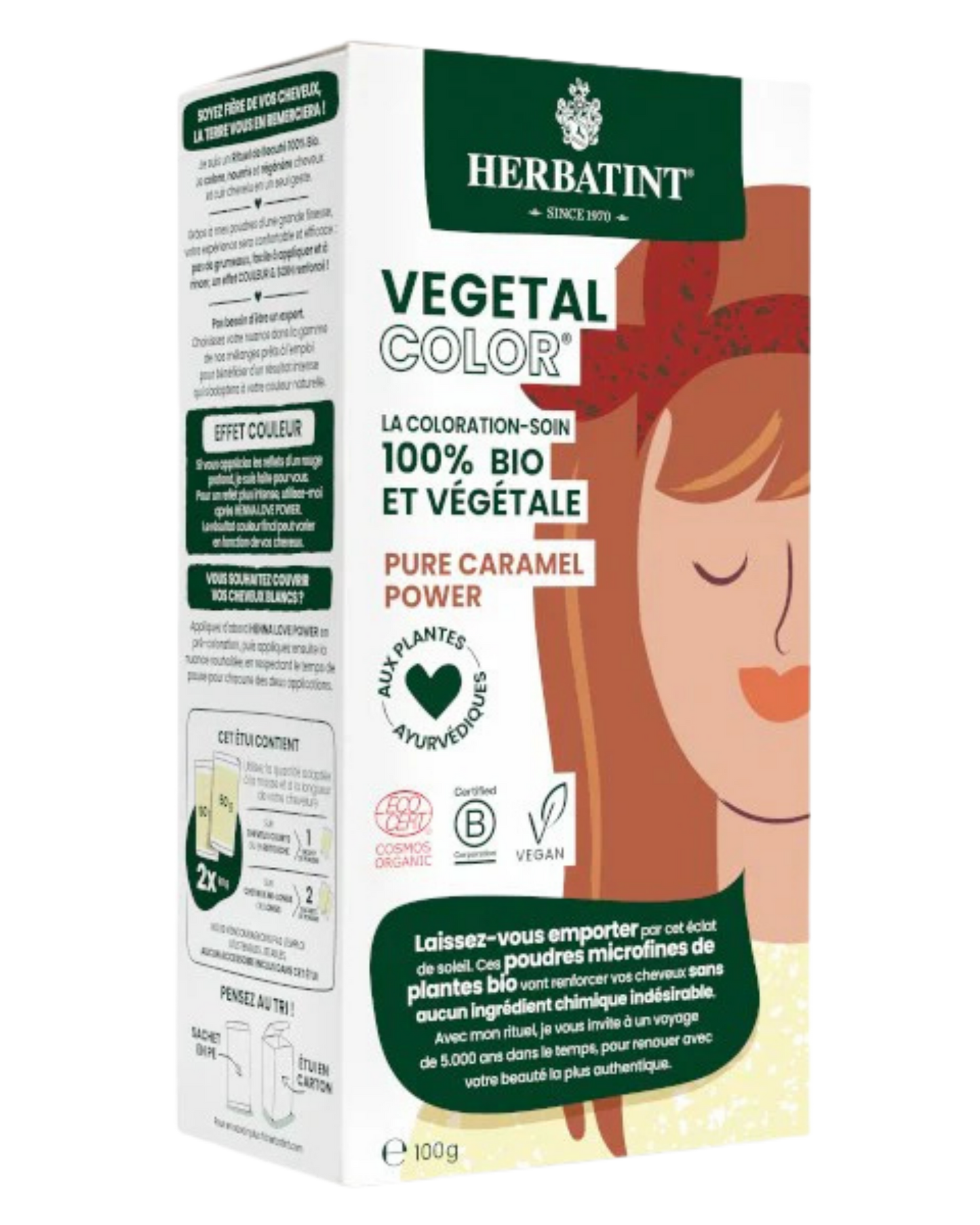 Herbatint Vegetal Colour – Pure Caramel Powder