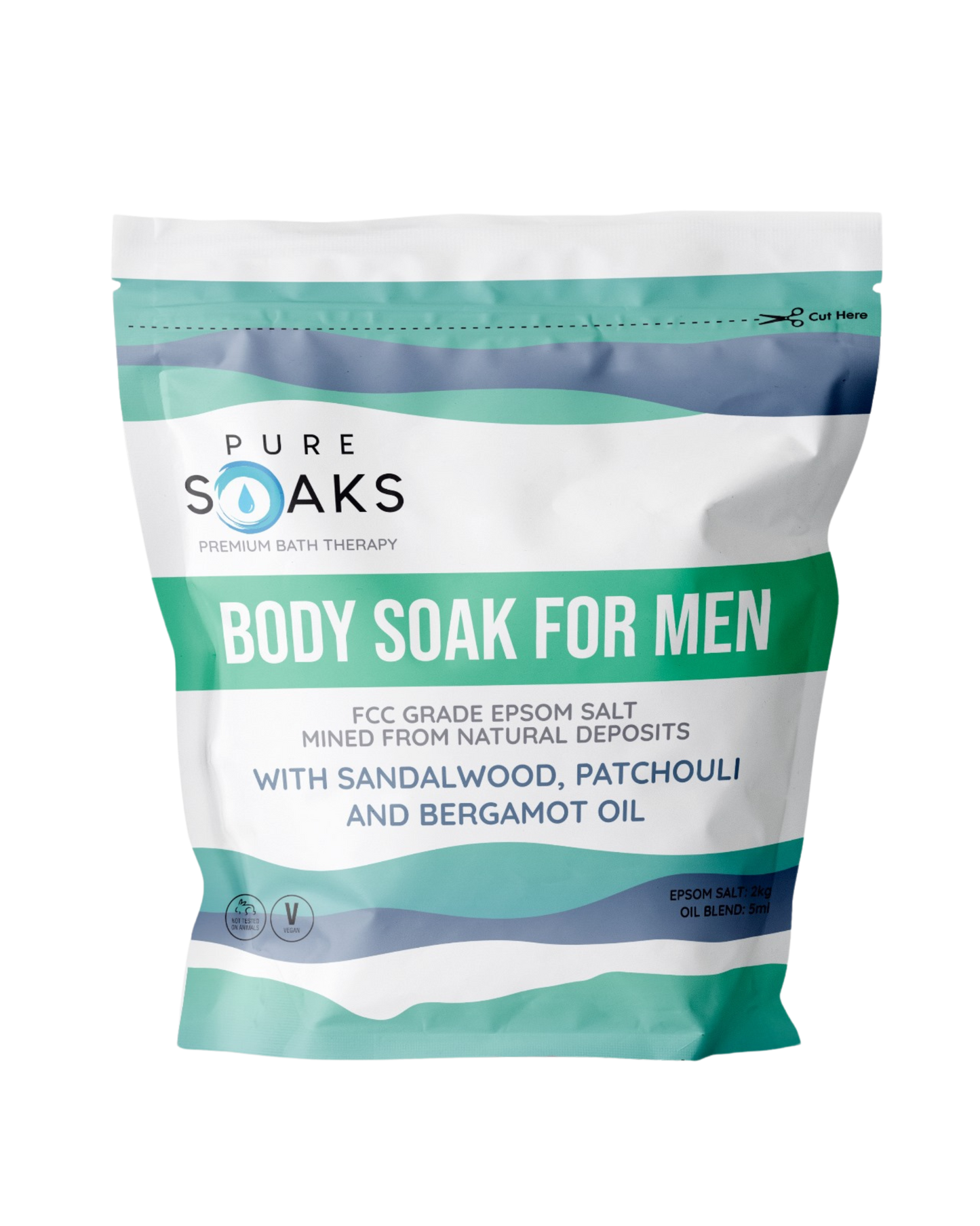 Men’s Bath Soak – 2 kg