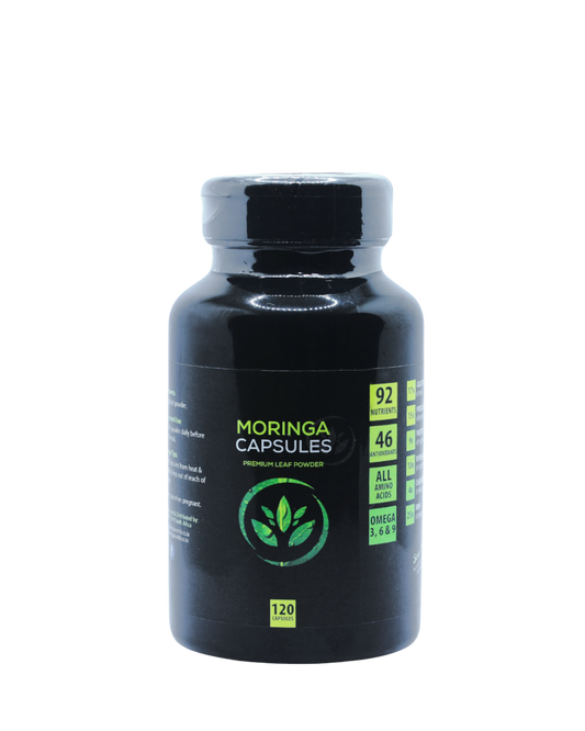 NVJ Moringa Leaf Powder Capsules