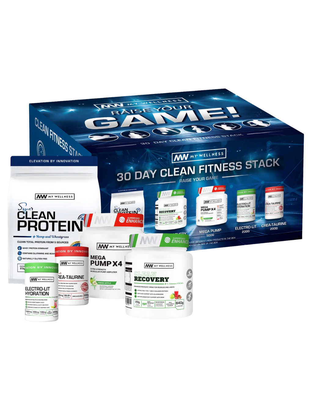 My Wellness 30 Day Clean Fitness Stack