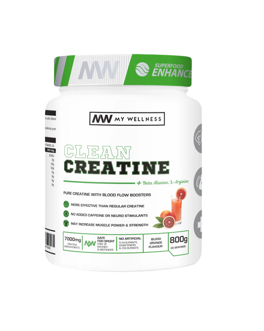 My Wellness Clean Creatine – 800g Blood Orange