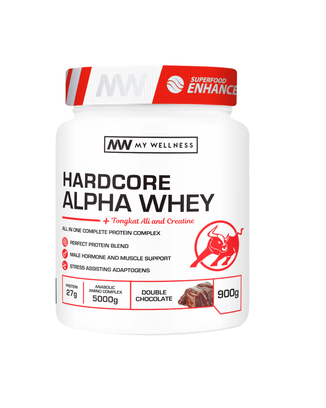 My Wellness Hardcore Alpha Whey 900g