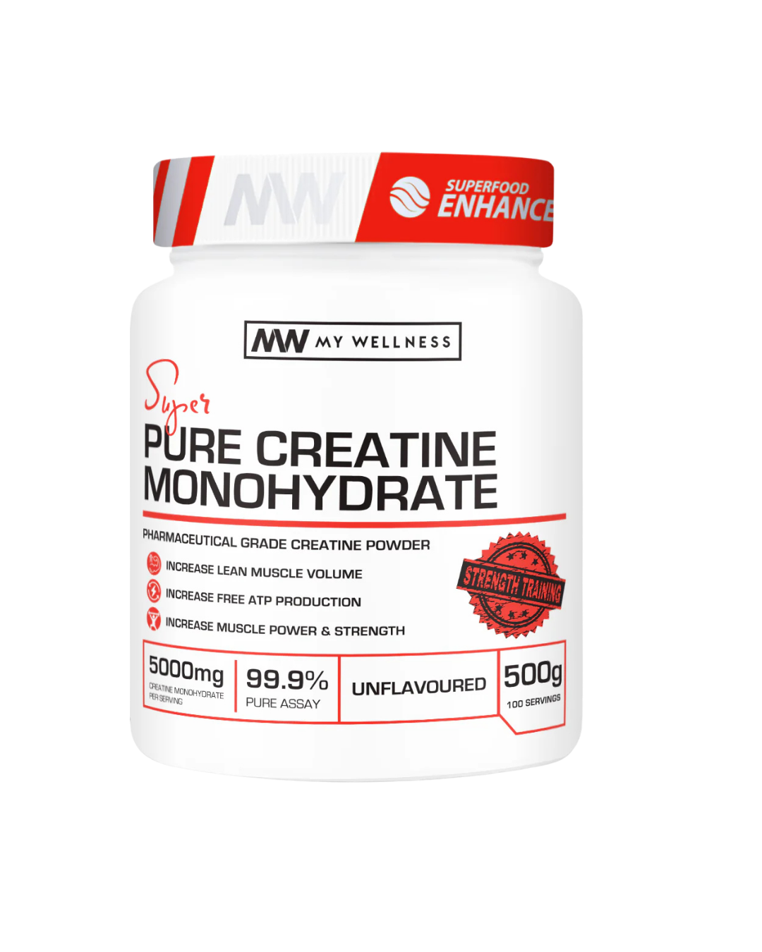 My Wellness Pure Creatine Monohydrate