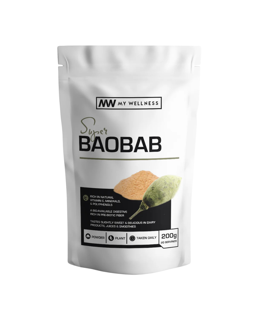 My Wellness Super Baobab Powder 200g