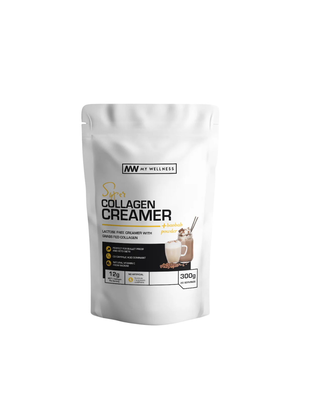 My Wellness Super Collagen Creamer 300g with Baobab