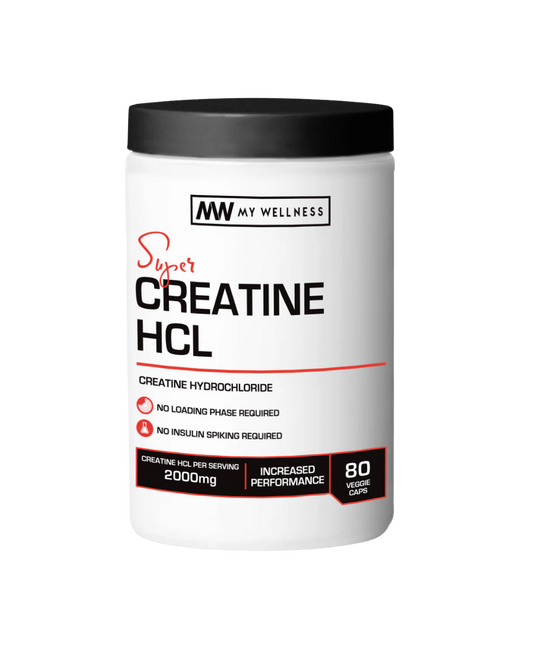 My Wellness Super Creatine HCL 80 Veggie Caps
