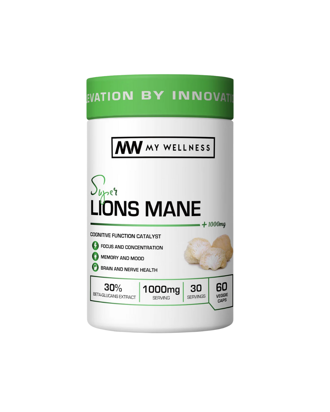 My Wellness Super Lion’s Mane 60 Veggie Caps