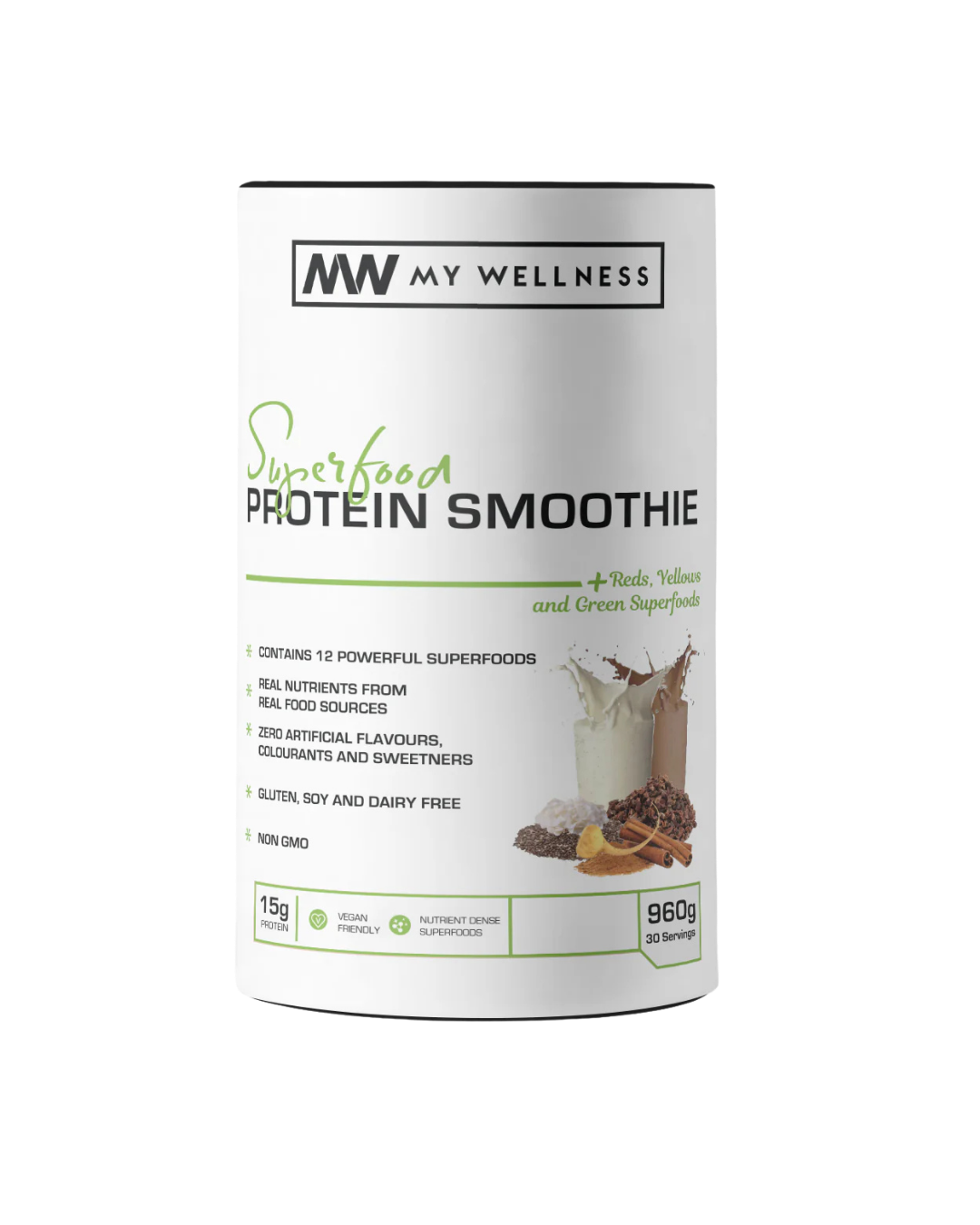 My Wellness Superfood Protein Smoothie 960g