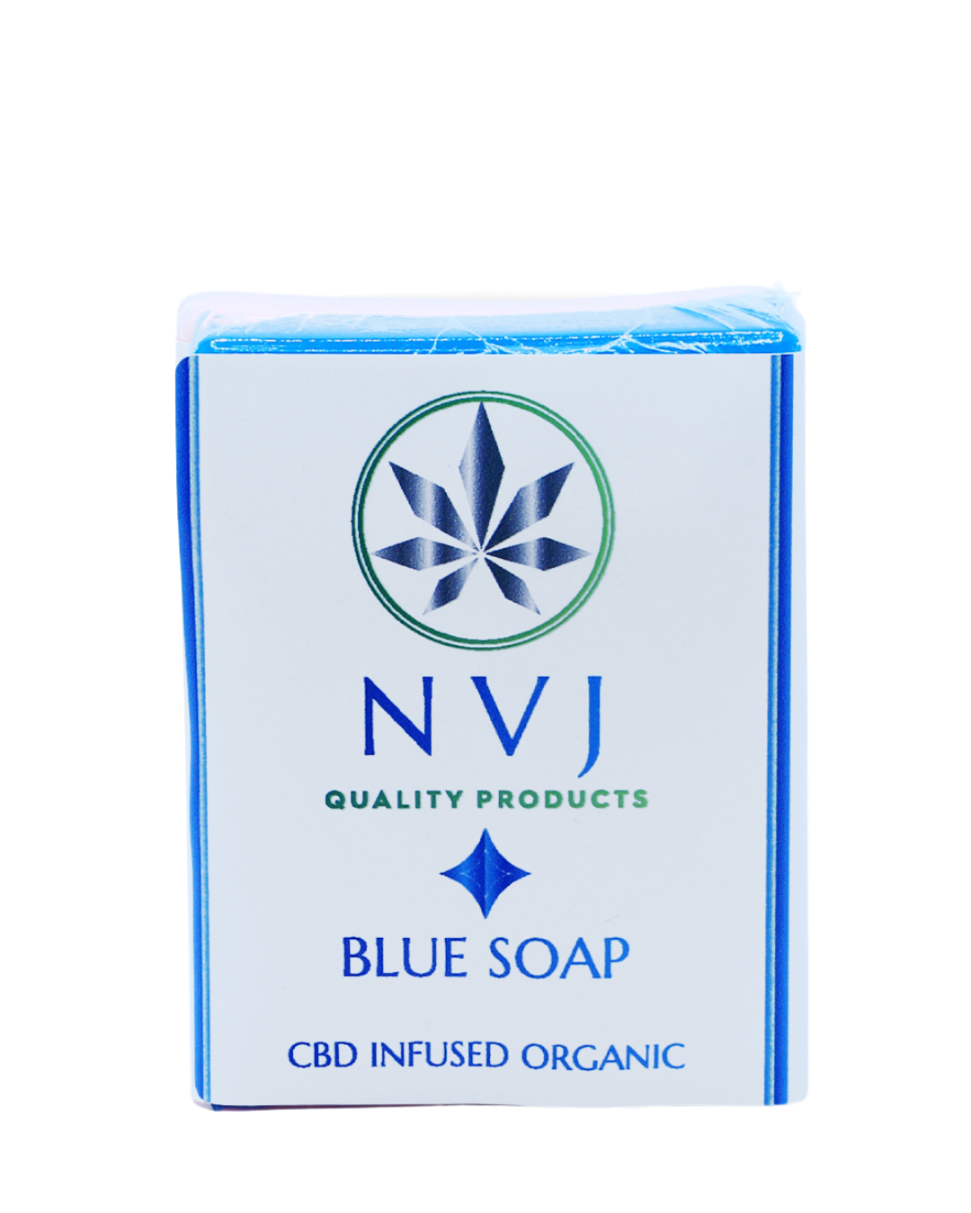NVJ Blue Soap (Organic Base or Vegan) – 160g