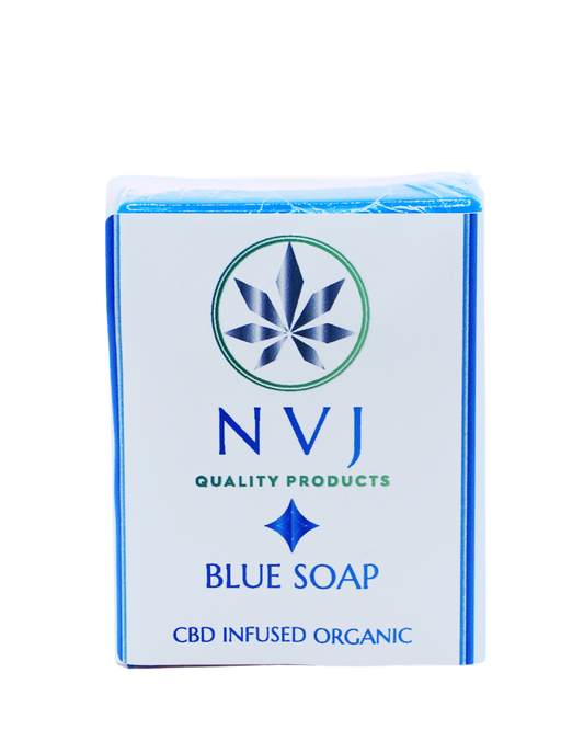 NVJ Blue Soap (Organic Base or Vegan) – 160g