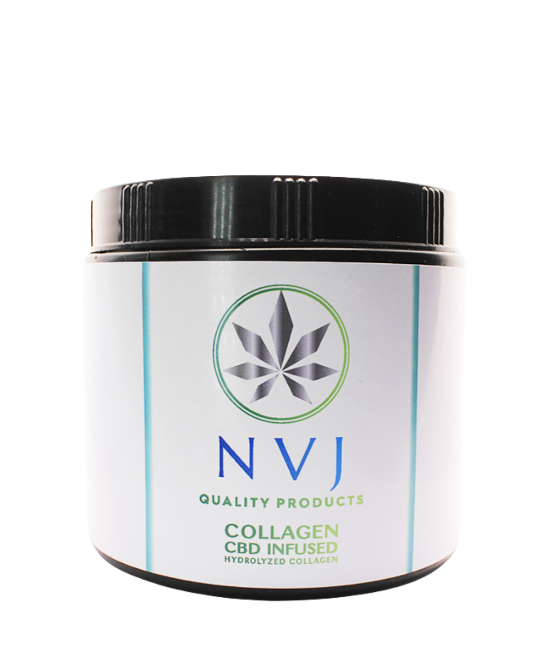 NVJ Hydrolyzed Collagen + CBD Supplement