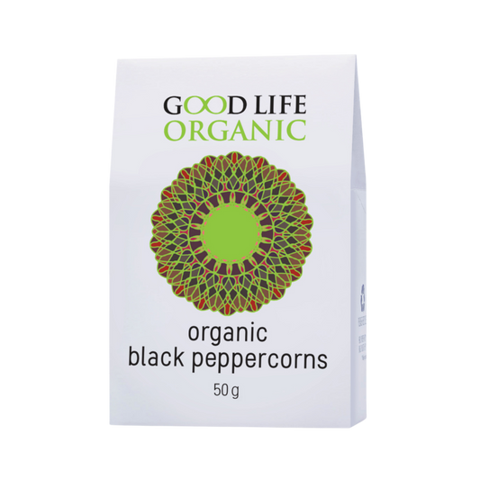Organic Black Peppercorns 60g