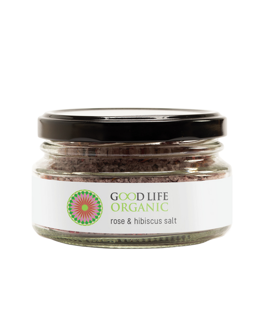 Organic Rose & Hibiscus Salt