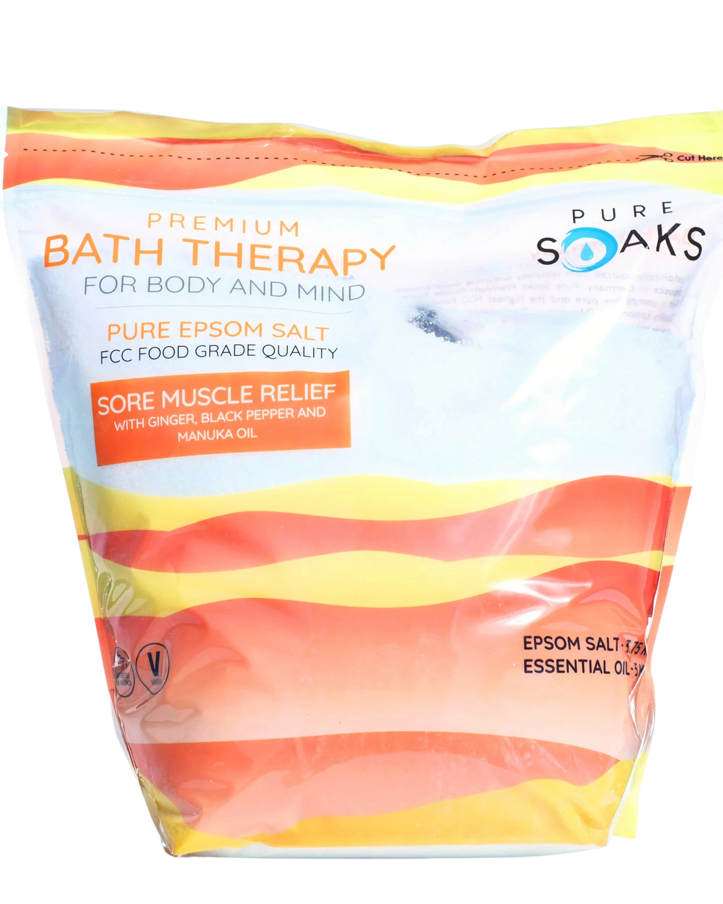 Sore Muscle Relief Bath Soak – 3.75 kg